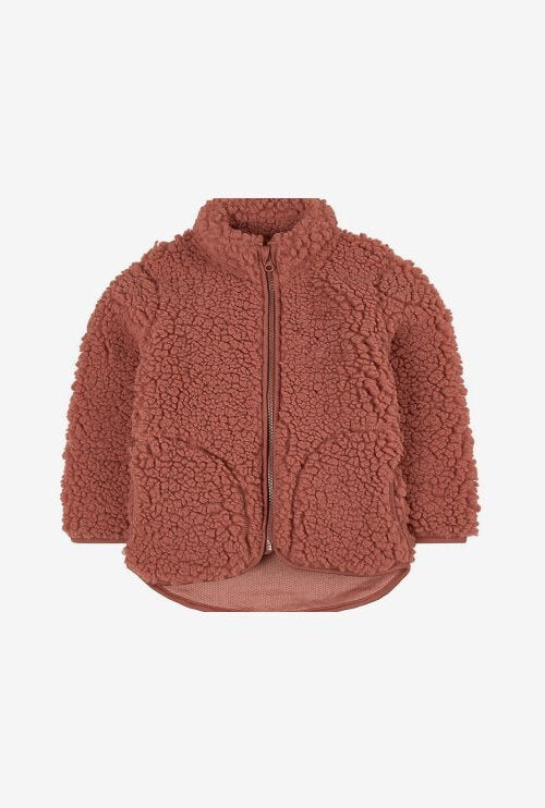 Dayton Teddy Fleece Jacket Burnt