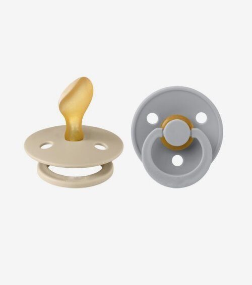 S2 Anatomical Pacifiers Ivory/Sage